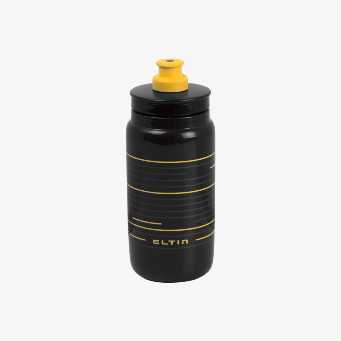 Bidón de ciclismo Pro 550ml negro y amarillo