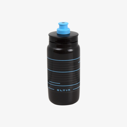 Bidón de ciclismo Pro 550ml negro y azul EB1010