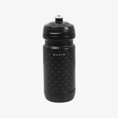 Bidón de ciclismo Eltin 600ml negro y gris EB1012