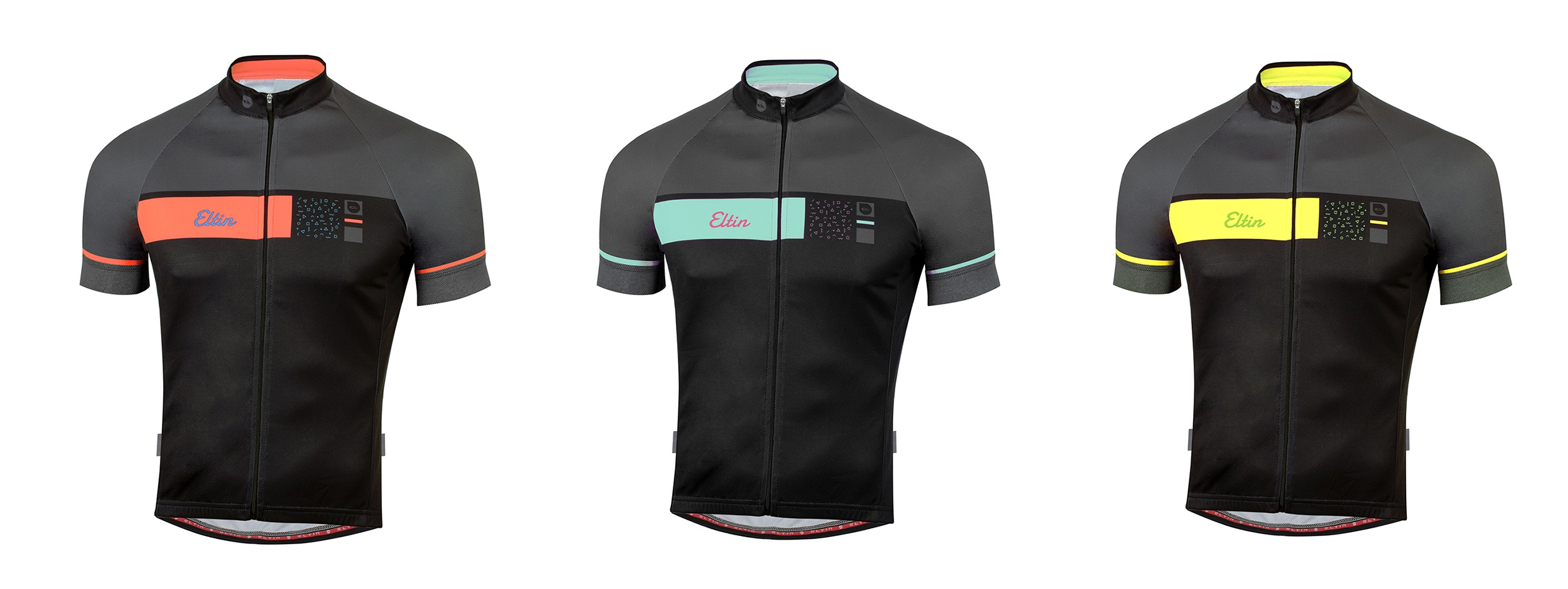 Maillot ciclismo Supermassive negro y verde flúor