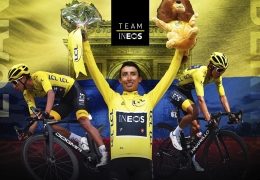 CASTELLI RETURNS TO THE PODIO OF THE BEST COMPETITONS WITH EGAN BERNAL AND TEAM INEOS